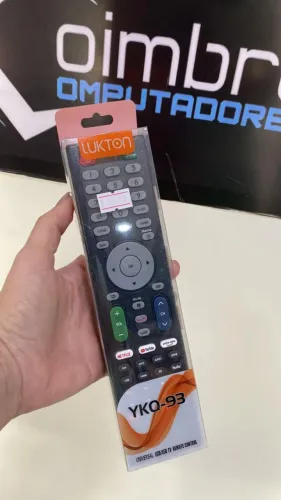 Controle de Tv Universal Lukton IKO93- para Varias Marcas - Loja Coimbra Computadores