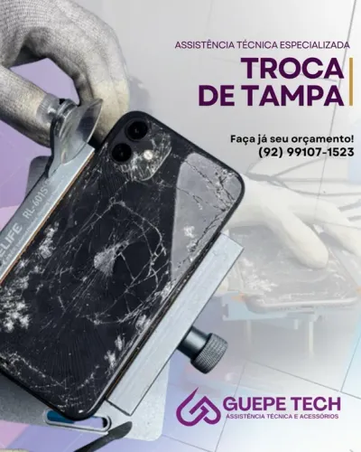 Troca De Tampa Traseira iPhone - Entrega No Mesmo Dia
