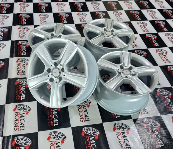 Jogo de rodas 17 Mercedes c200 c180 5x112 Originais Zeradas