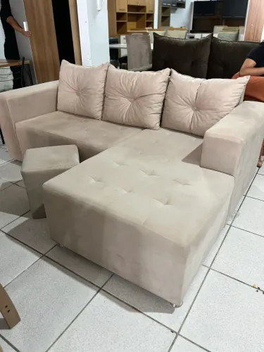Sofá chaise a pronta entrega