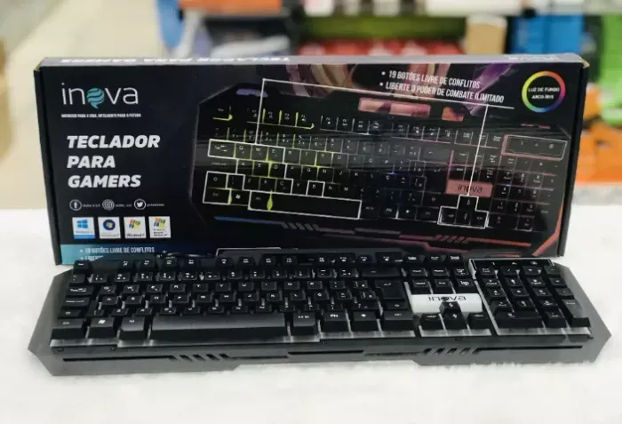 Lacrado Teclado Gamer Inova KEI-9818