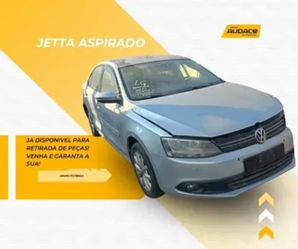 Sucata Jetta aspirado. Ja disponivel para retiradas de peças!