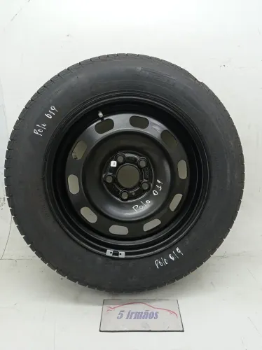 Roda Estepe Aro 15 / 185 / 65 Vw Polo Virtus 2018 2019 2020