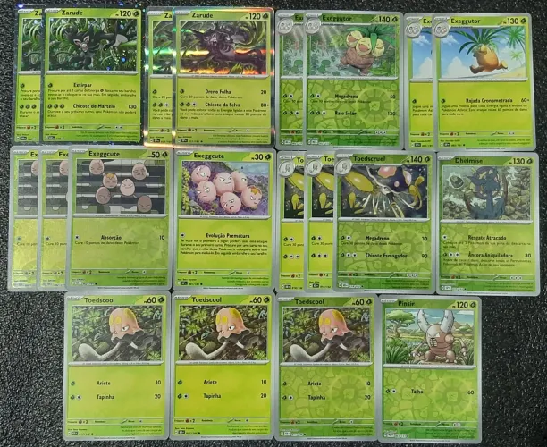 Deck zarude cartas originais de pokémon