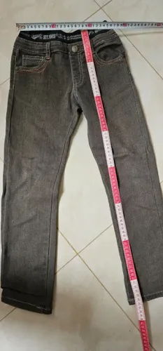 Calça Jeans infantil preta 6 anos
