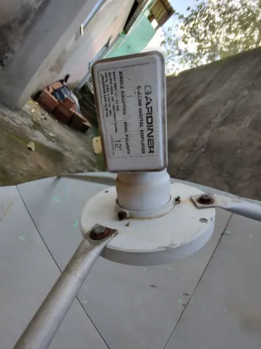 Antena parabólica fechada 1.5m