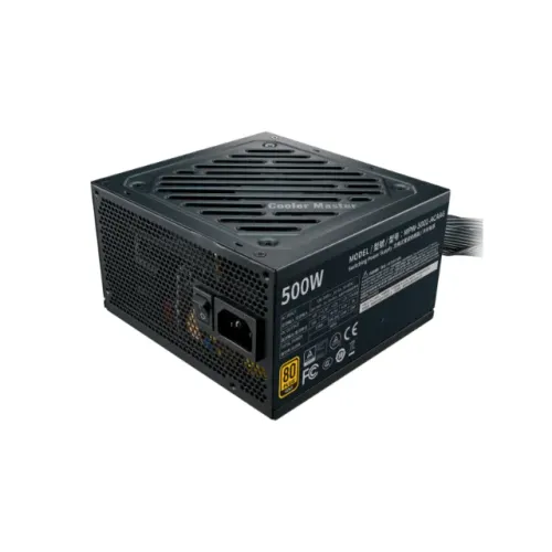 Fonte ATX 500W Real PFC Ativo 80 Plus Gold Cooler Master G500 - WZetta