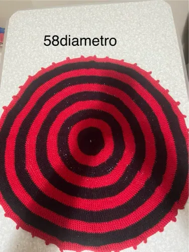 CENTRO DE MESA CROCHÊ RETRÔ