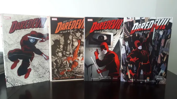 Coleção de HQs do Demolidor por Mark Waid em inglês