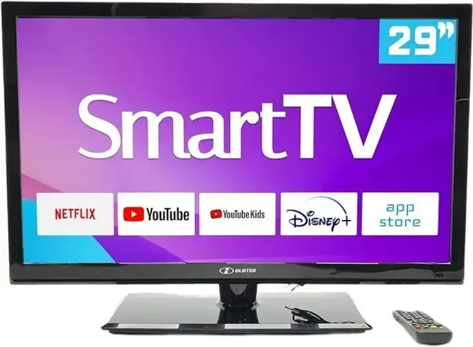 Smart TV LED 29" Android TV na caixa