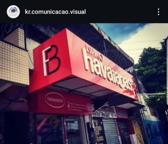 #Comunicação visual Revestimento Acm Fachada Placa Acrilico Lona