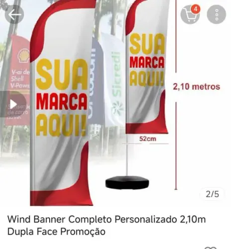 Wind banner sem o banner 