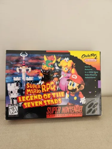 Cartucho Super Nintendo Super Mario RPG