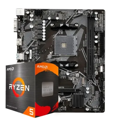 Kit ryzen 5600gt + placa mãe msi a520pro