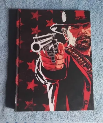 Livro Red Dead Redemption 2 capa dura - item de colecionador