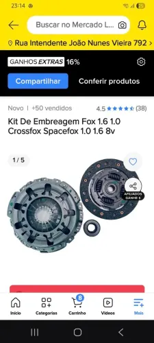 Kit embreagem 