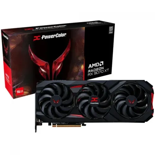 RX 9070 XT, POWER COLOR, RED DEVIL - LOJA CONCEITUADA