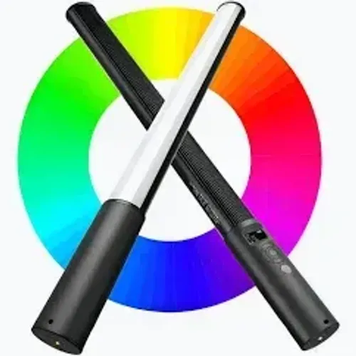 Bastão de Luz Luxceo P400 LED RGB Profissional e Alta precisão Para Fotografia 400mm Preto