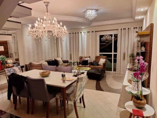 Apartamento Triplex com 3 dormitórios à venda, 187 m² por R$ 959.000,00 - Santa Maria - Sa