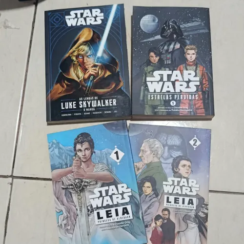 Mangas Star wars coleção