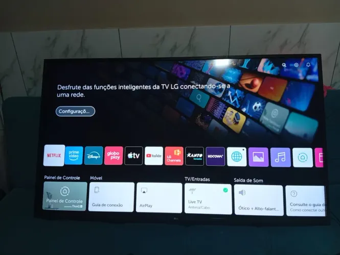 Tv SMART LG 4k 60 polegadas compatível com Alexa bluetooth comando de voz e jogos 