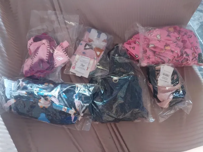 Vendendo roupa de dormir