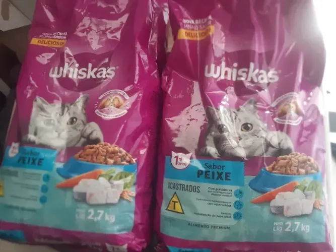 Ração Whiskas Gato castrado