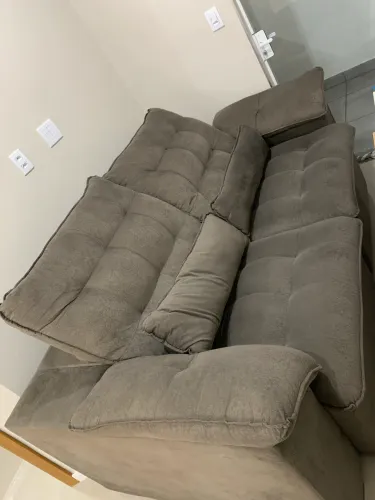 Sofá Liberatti Austin Retrátil e Reclinável 2,20 m - Excelente Estado