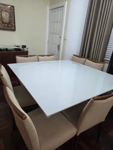 Mesa para sala de jantar 8 cadeiras