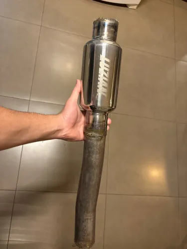 Abafador intermediário Luzian Inox