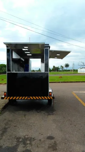 Carrinho de Crepe e Pastel - Revestido e Pronto para Uso