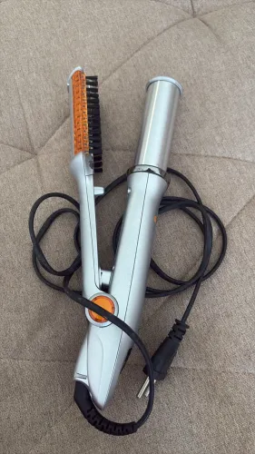Prancha 2 em 1 para cabelo 