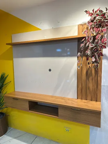 Painel para tv até 55 / home suspenso 1.60 cm / promoção / pronta entrega