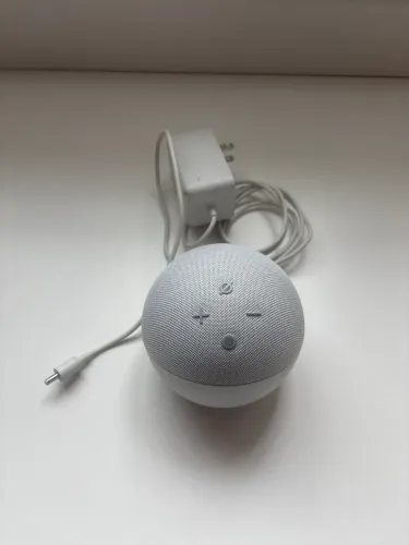 ALEXA- Echo dot com relógio e suporte decorativo