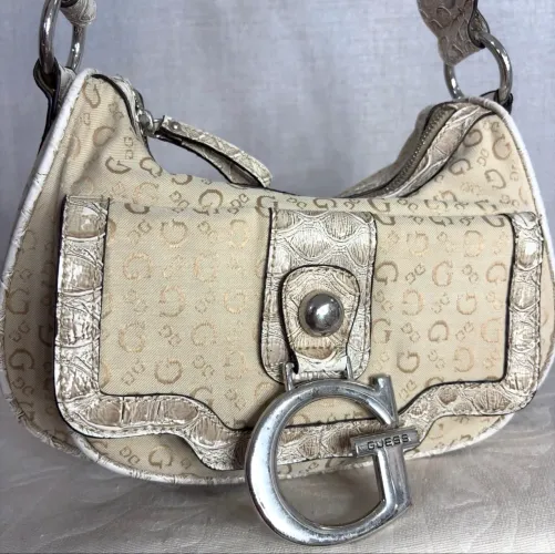 Bolsa Guess vintage de ombro