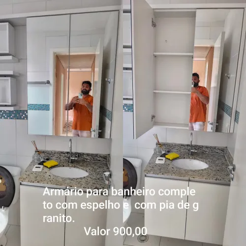 Armário de banheiro 