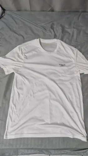 ?Camisa Speedo Fastdry Proteção UV 50+ Branca - Tam. P