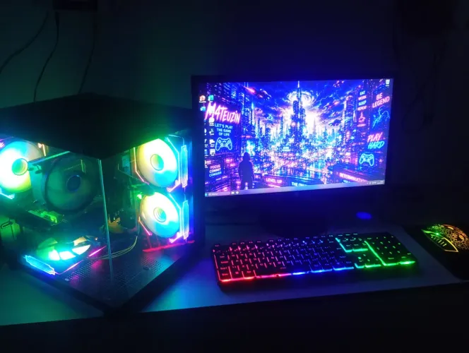 Pc gamer completo pra sair hj