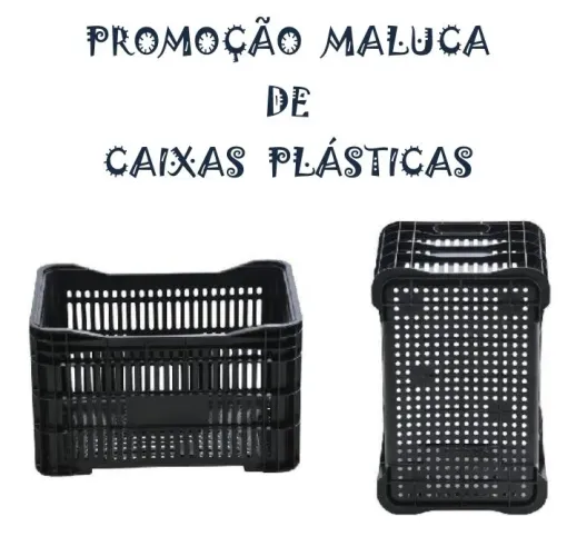 Promoção de Caixas Organizadoras Plásticas