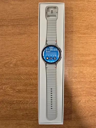 Samsung Galaxy Watch7 44mm Prata + Pulseira Extra - Completo na caixa