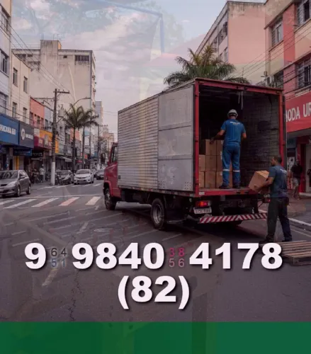 Frete em toda a cidade - transporte seguro e confiável