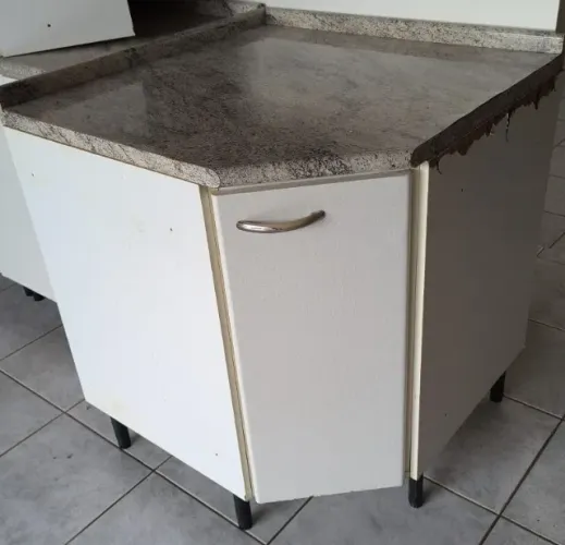 Cantoneira chão cozinha