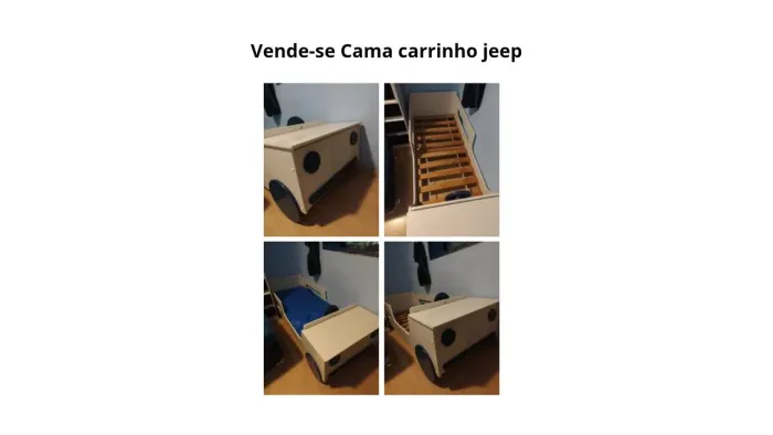 Cama Infantil Carrinho
