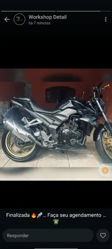 Moto em excelente estado de conservação 