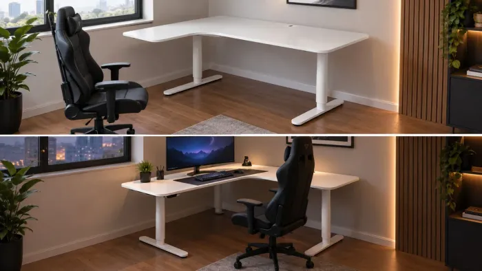 MESA IKEA BEKANT (escritório/gamer) 
