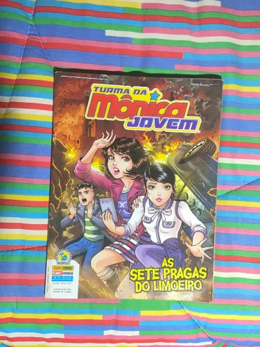 turma da mônica jovem nº 10 - as sete pragas do limoeiro