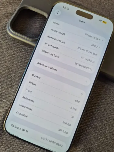 Iphone 16 pro max 