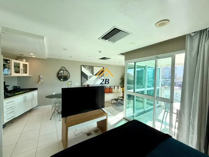 Flat em hotel na Barra da Tijuca para locação