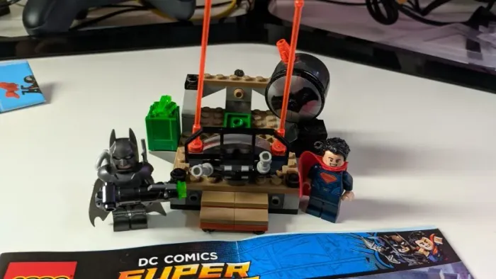 LEGO DC 76044 Clash of the Heroes - Batman vs Superman + Manual