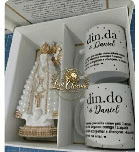 Convite padrinhos de batismo.